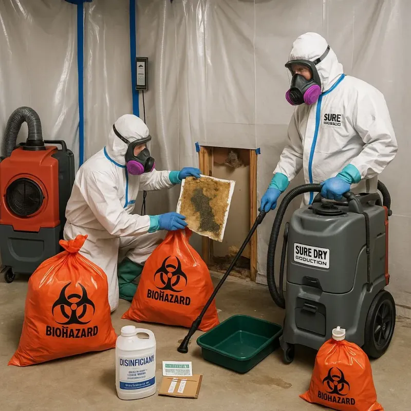 Contaminated Water Handling Protocols process in Calais, ME