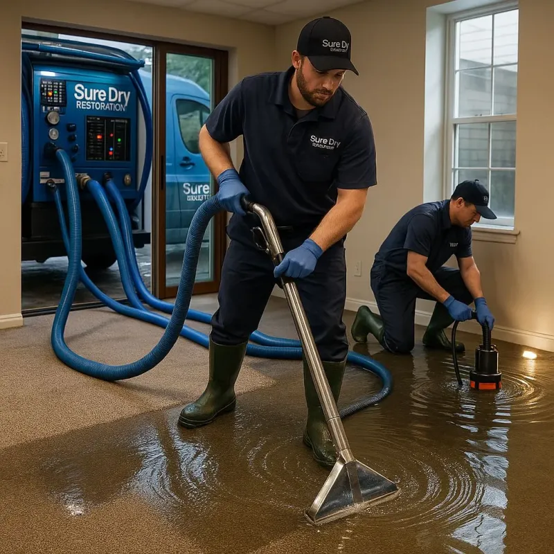 Water Extraction and Removal process in Calais, ME